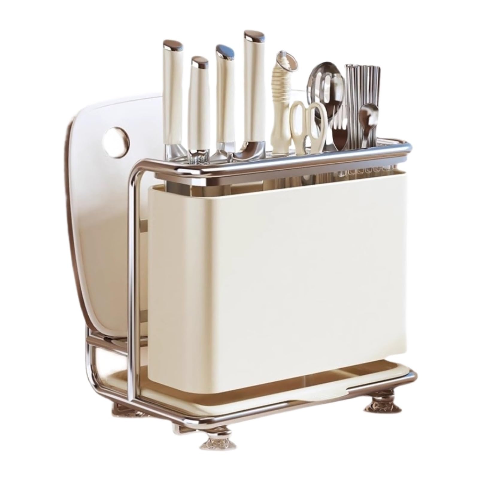 Bloque para Cuchillos Utensilios De Cocina Organizador Multifuncional De Cuchillos Cocina con Bloque, Ahorra Espacio Herramientas