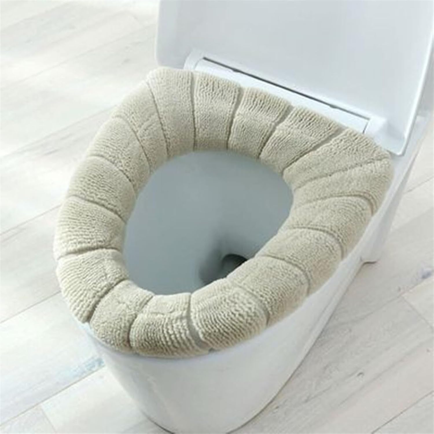 Thicken Toilet Seat Cover Mat Winter Warm Soft Washable Closestool Mat Seat Case Toilet Lid Pad Bidet Cover (Size : Green)