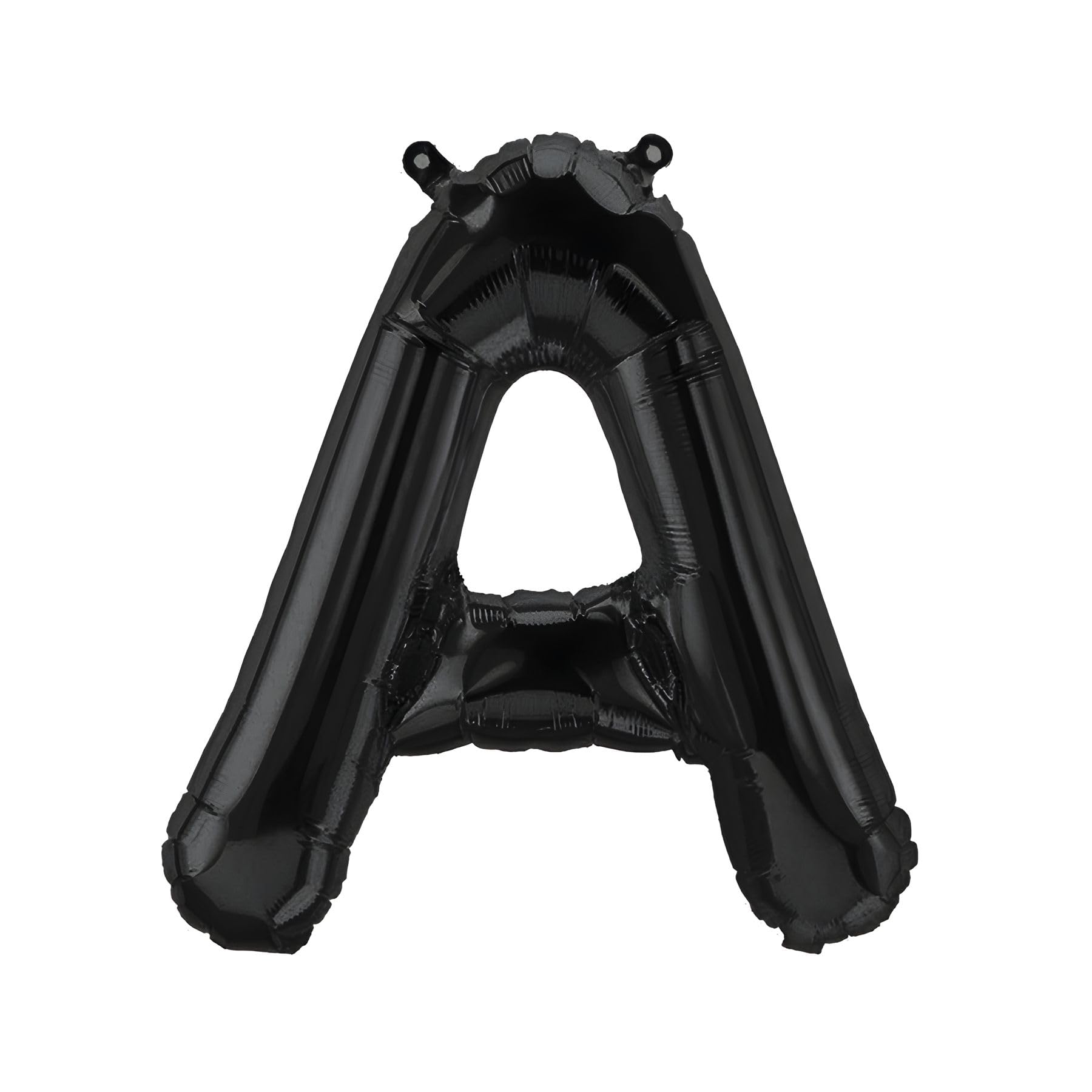 Foil Balloons Letters Black - 40/80/100 cm for Birthday Wedding Party Decoration Happy Birthday JGA Gift Balloon Graduation Giant Balloon ABI Large XXL Small Black Boys (40 cm - A)
