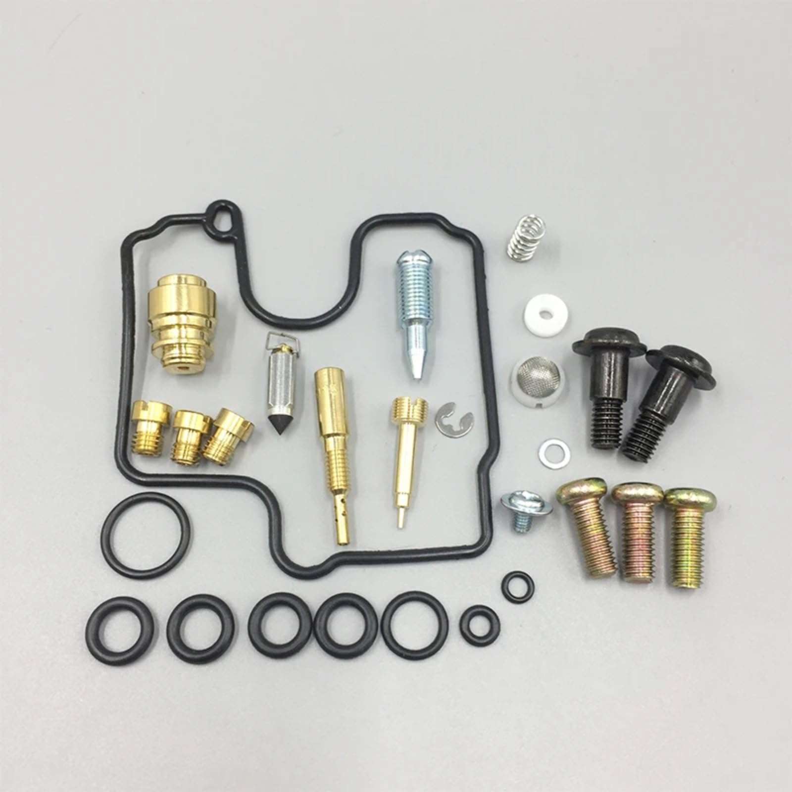 Kit Carburador Repuesto Kit Reparación Carburador Motocicleta Para Yamaha Para YZF-R1 1998-2001 Conjunto De Flotador De Reconstrucción De Carburador Diafragma De Émbolo