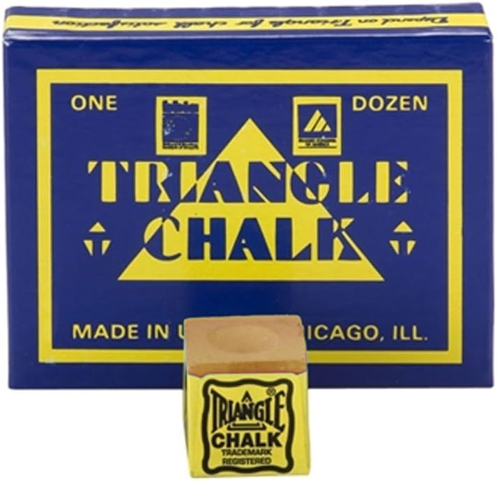 Triangle Chalk- (Box of 12) - Gold