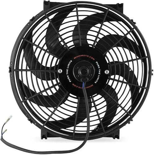 Mishimoto Ventilador de hoja curva MMFAN-14C 14.000 in