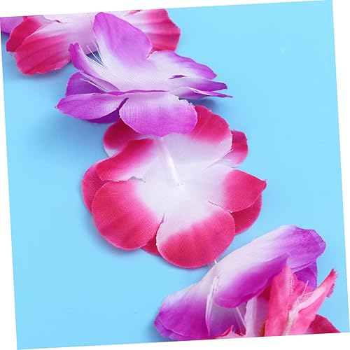 Miniatura 3 de DECHOUS Kit de guirnalda hawaiana de 12 piezas, juego de corona de flores para decoración de fiestas, bodas