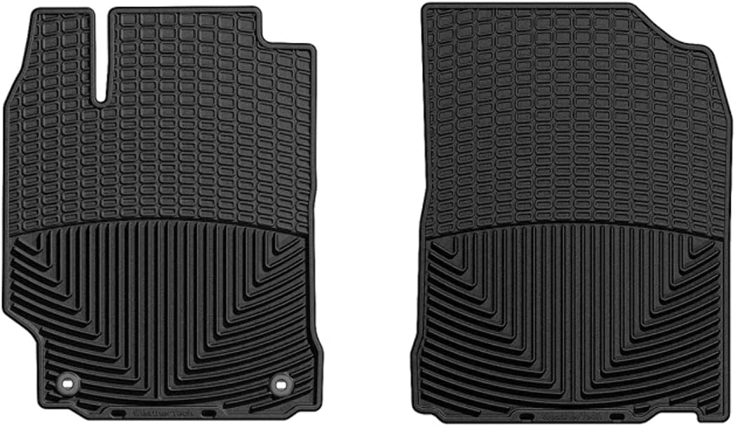 WeatherTech All-Weather Floor Mats for Toyota Camry - 1st Row (W255), Black