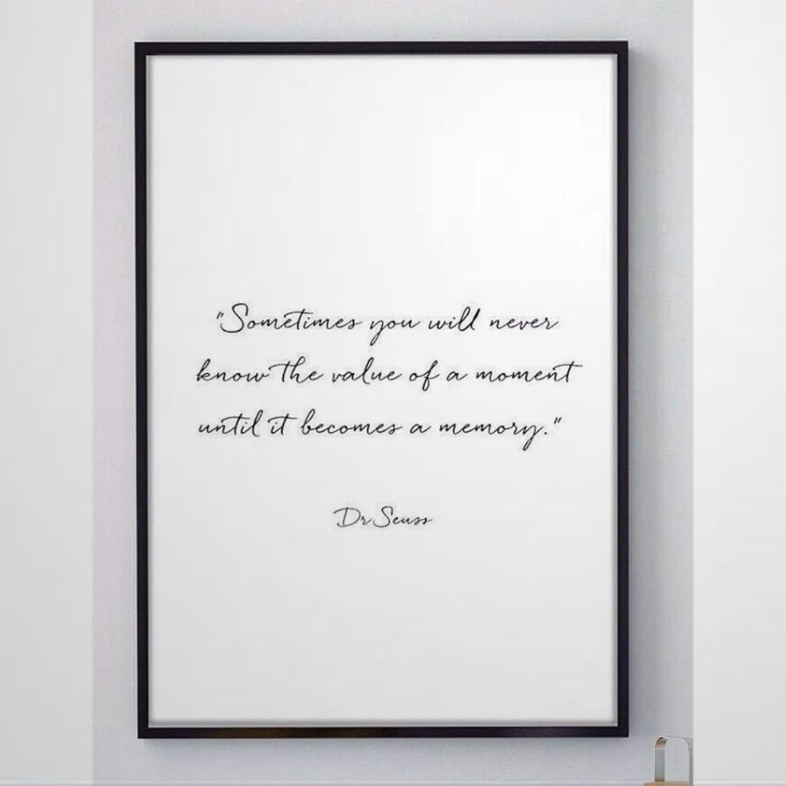 Amazon.com: 30x55cm Farmhouse Frame Wood Sign, Dr Seuss Sometimes