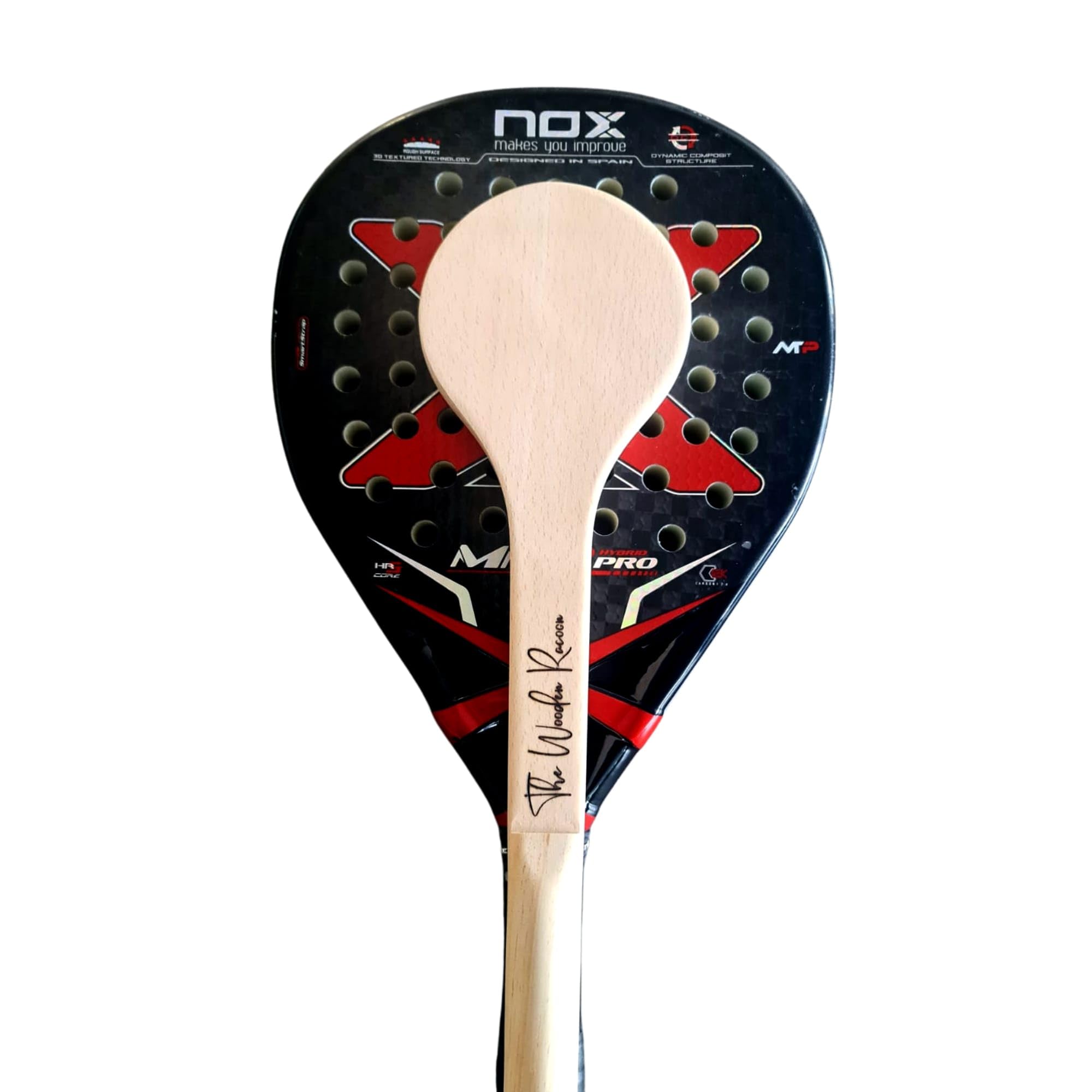Puntero de Padel - Herramienta para el Perfeccionamiento del Entrenamiento con Raqueta de Madera