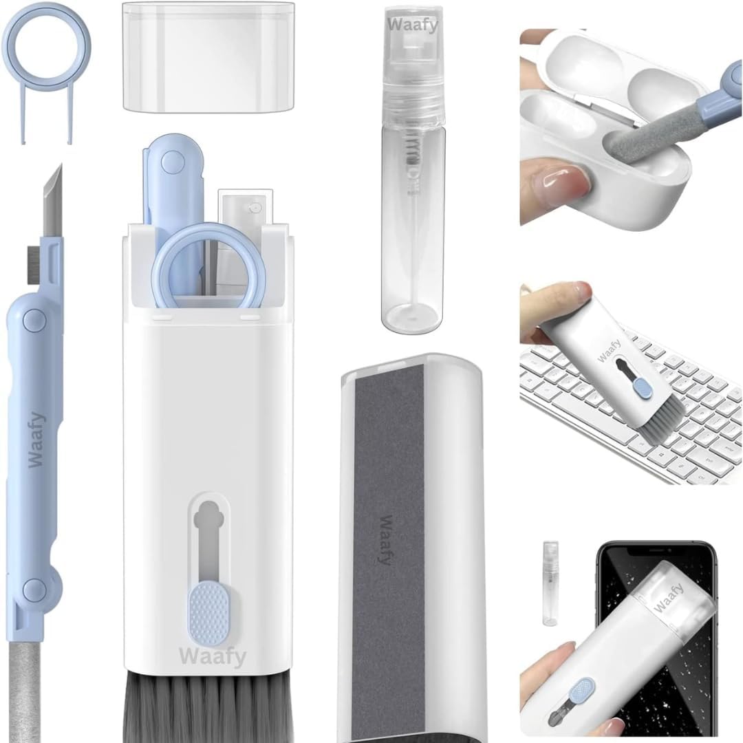 7 in 1 Electronic Cleaning Kit & Laptop | Screen Dust Brush Including Soft Swipe Cleaner Pen | Key Puller and Spray Bottle (Multicolor, 1pc) (B0DH4QJM26) Amazon Price History, Amazon Price Tracker