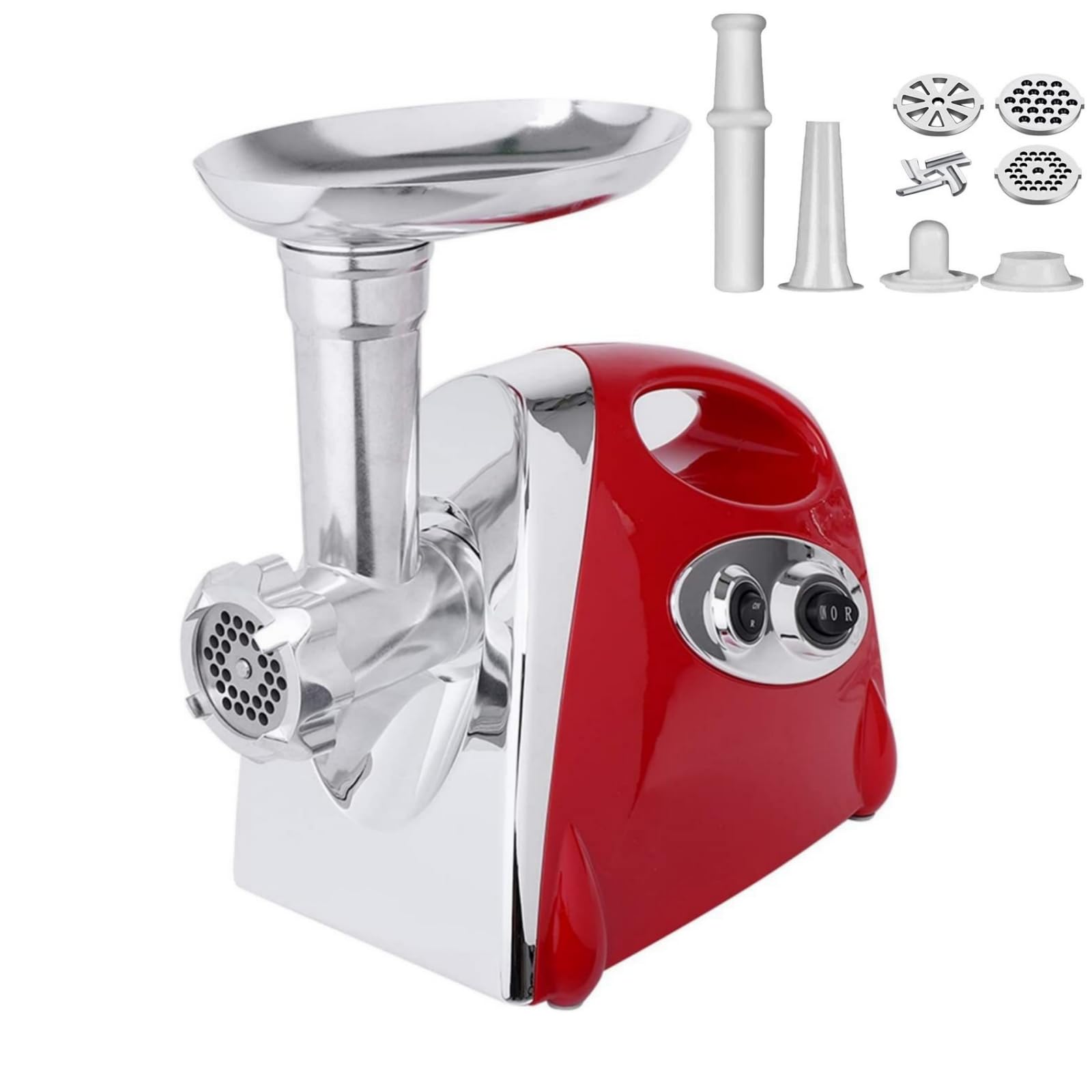【美品】家庭用電動ミートグラインダー　挽肉き機　MaGiLL製　電動ミートミンサ Amazon.co.jp : 電動ミンサー ミンチ機 肉挽き機 110V ミート