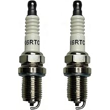 RC12YC K6RTC Spark Plug Fit for Champion RC12YX Fit for Brigs-Straton 692051 694385 491055 491055S Fit for John Deere M78543 Fit for Husqvrana 531308128 Fit for MTD 759-3336 Spark Plug