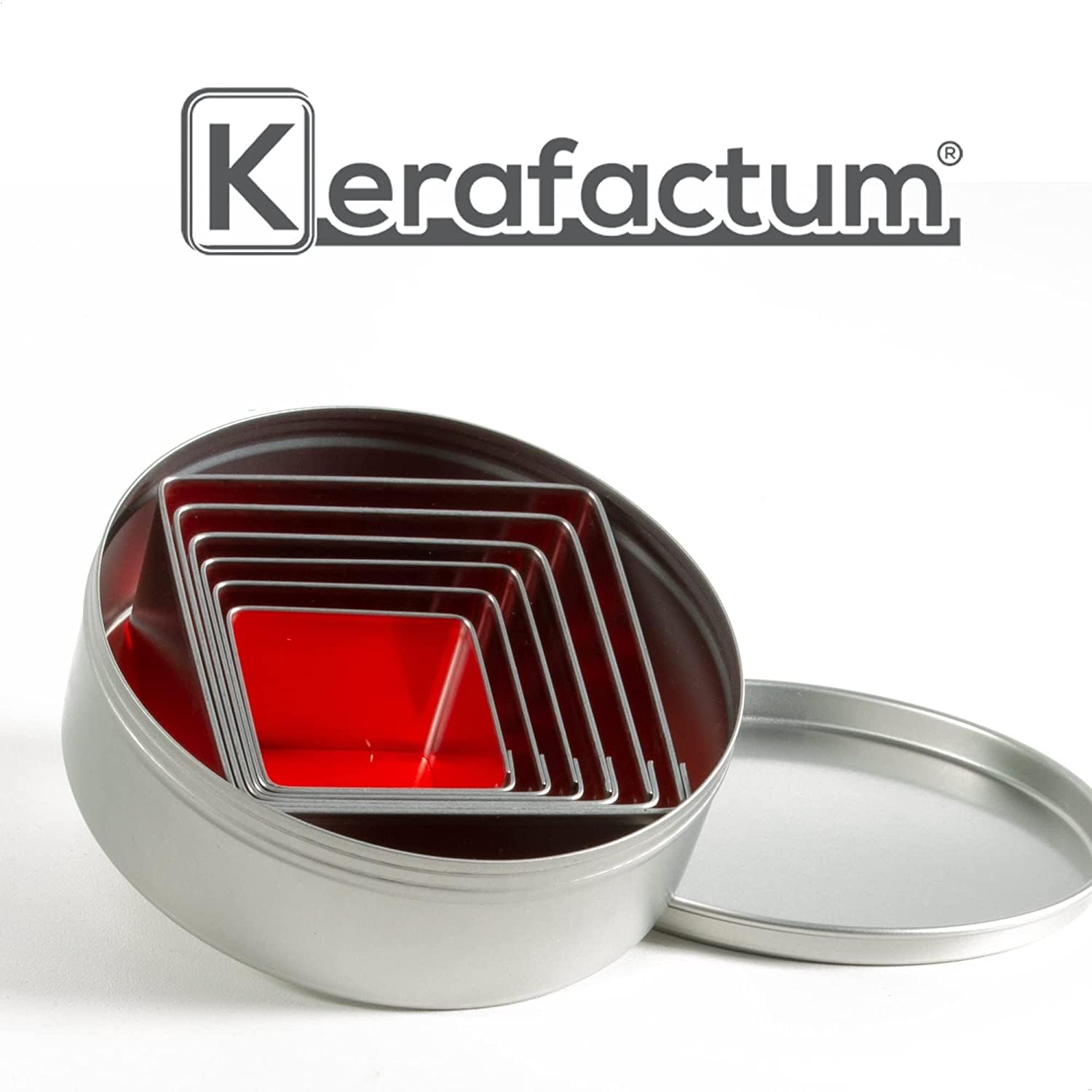Kerafactum Formine grandi per torte, formine per biscotti, formine per biscotti, 9 pezzi