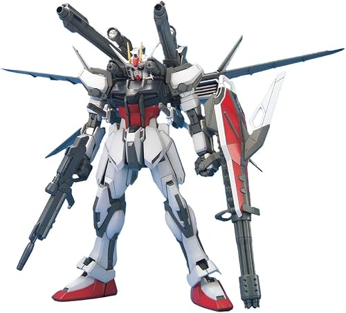 BANDAI Spirits(A (A) Gundam - MG Strike Gundam + Kit de modelo IWSP 1100