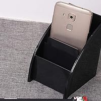 Vista 2 de DOITOOL Estuche de almacenamiento de escritorio con control remoto con 3 compartimentos, organizador de mesa de oficina para bolígrafos de teléfono