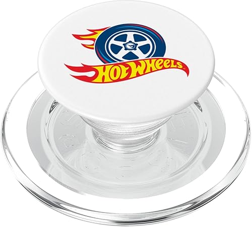 Miniatura 7 de Hot Wheels - PopSockets PopGrip intercambiables con logotipo de neumático flameante