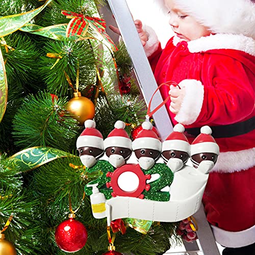 Eastdall Natal Personalizado Para Família,Kit de enfeites de natal para família Kit de enfeites de n