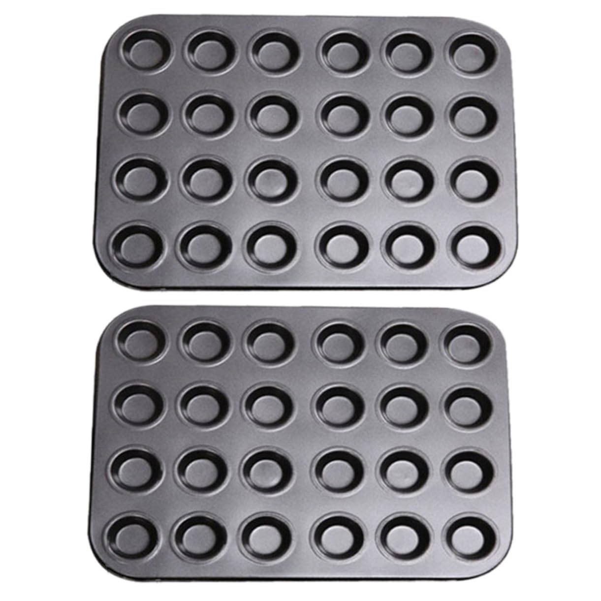 OUNONA 2stücke Wiederverwendbare Muffinformen Für Gesunde Backutensilien Einfache Formen Zum Entformen Backhelfer Für Cupcake-formen Und Muffinformen