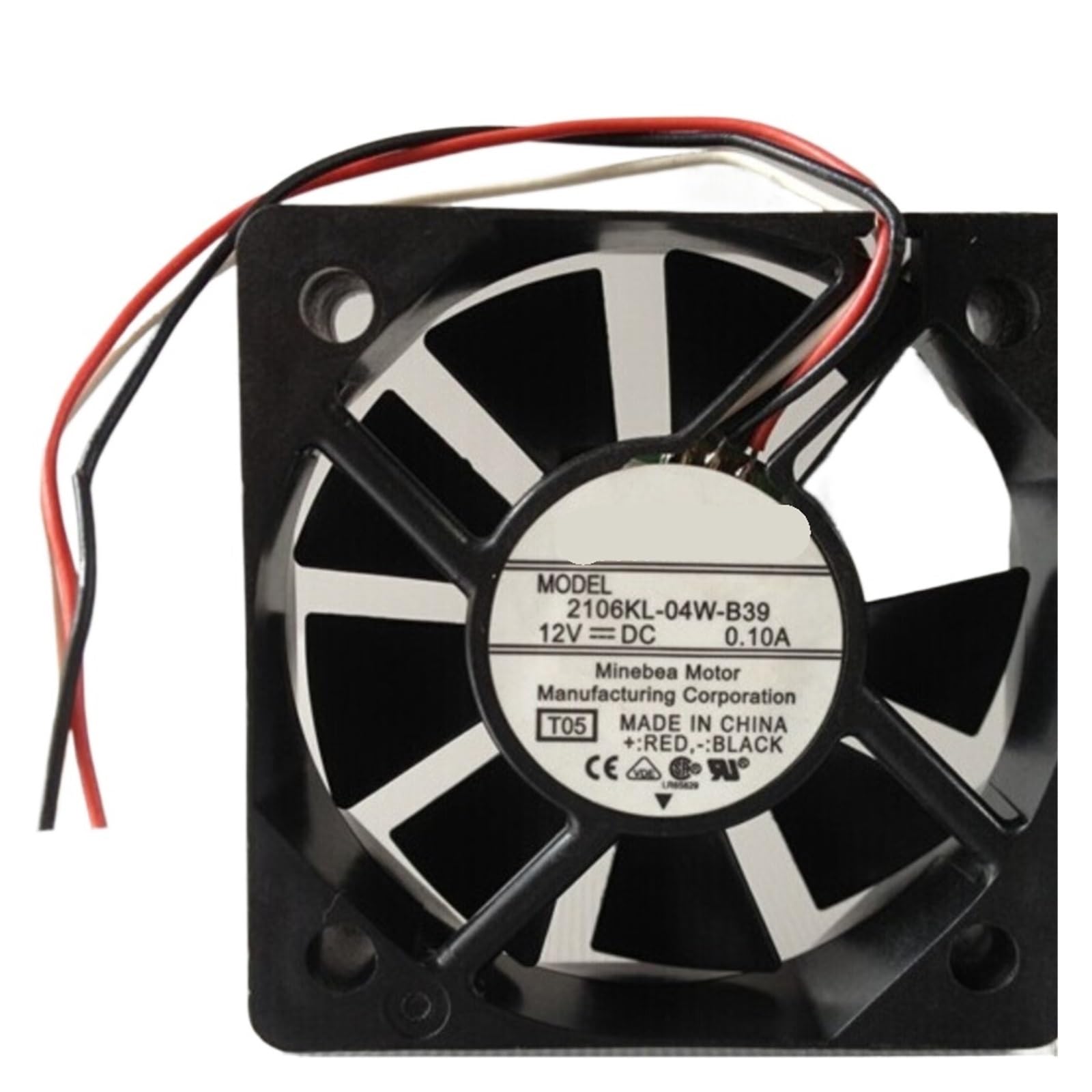 TYHUJKKL 50mm 5cm Case Fans 2106KL-04W-B39 5015 Dual Ball DC 12v 0.1a Cooling fan
