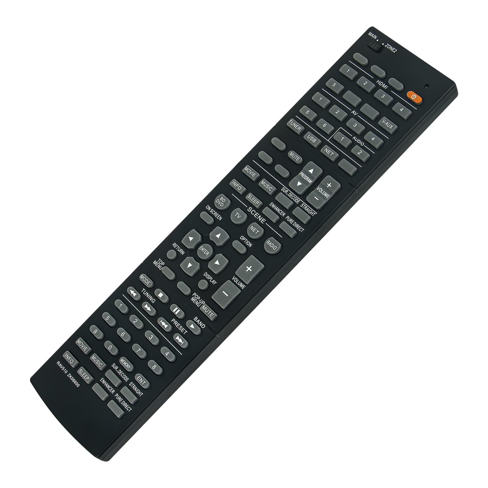 Amazon.com: RAV510 ZK06600 Replacement Remote Control fit for