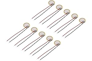 uxcell 10 Pcs Mini Piezo Disc Transducers