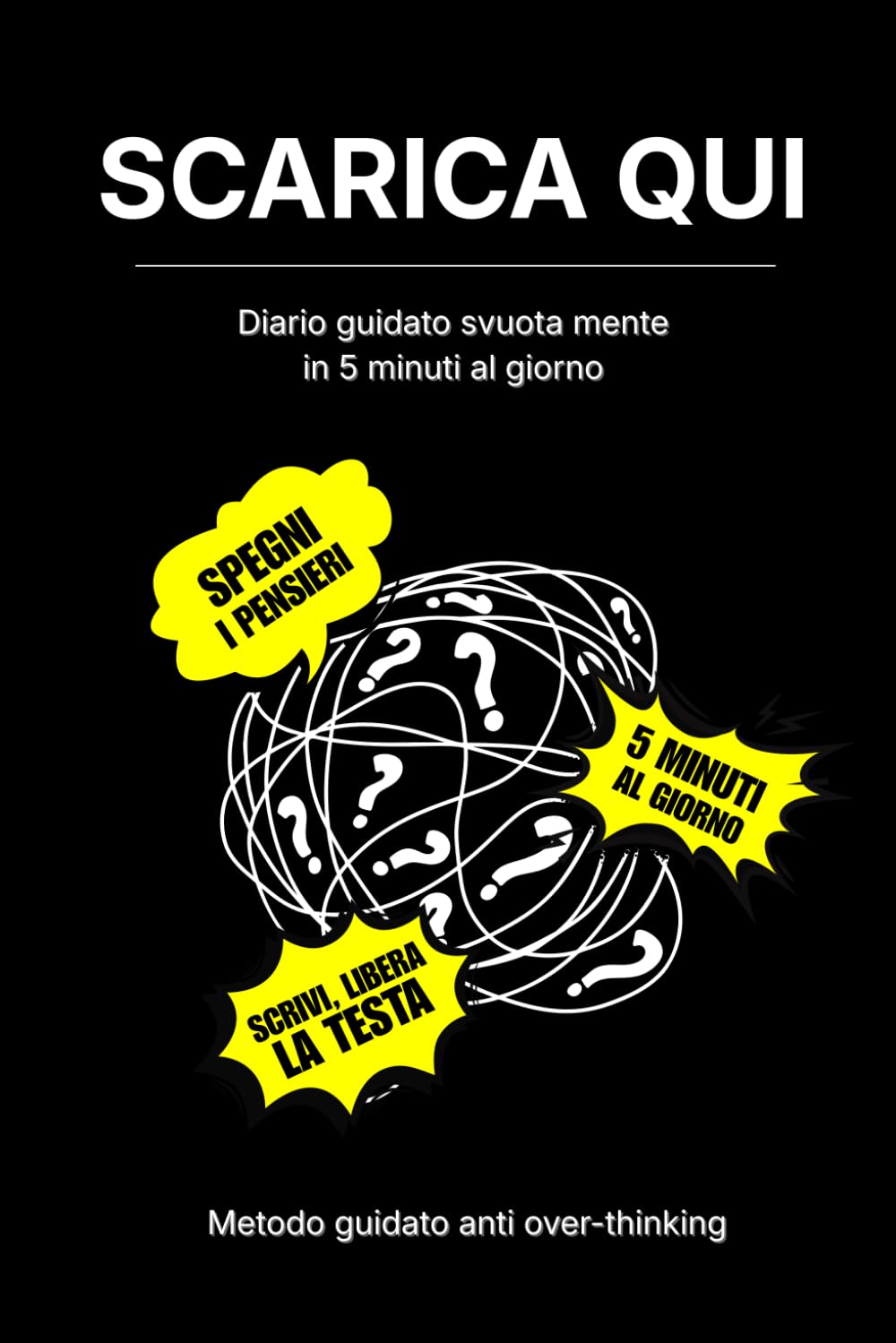 SCARICA QUI: Diario guidato per Spegnere i Pensieri in 5 minuti al giorno