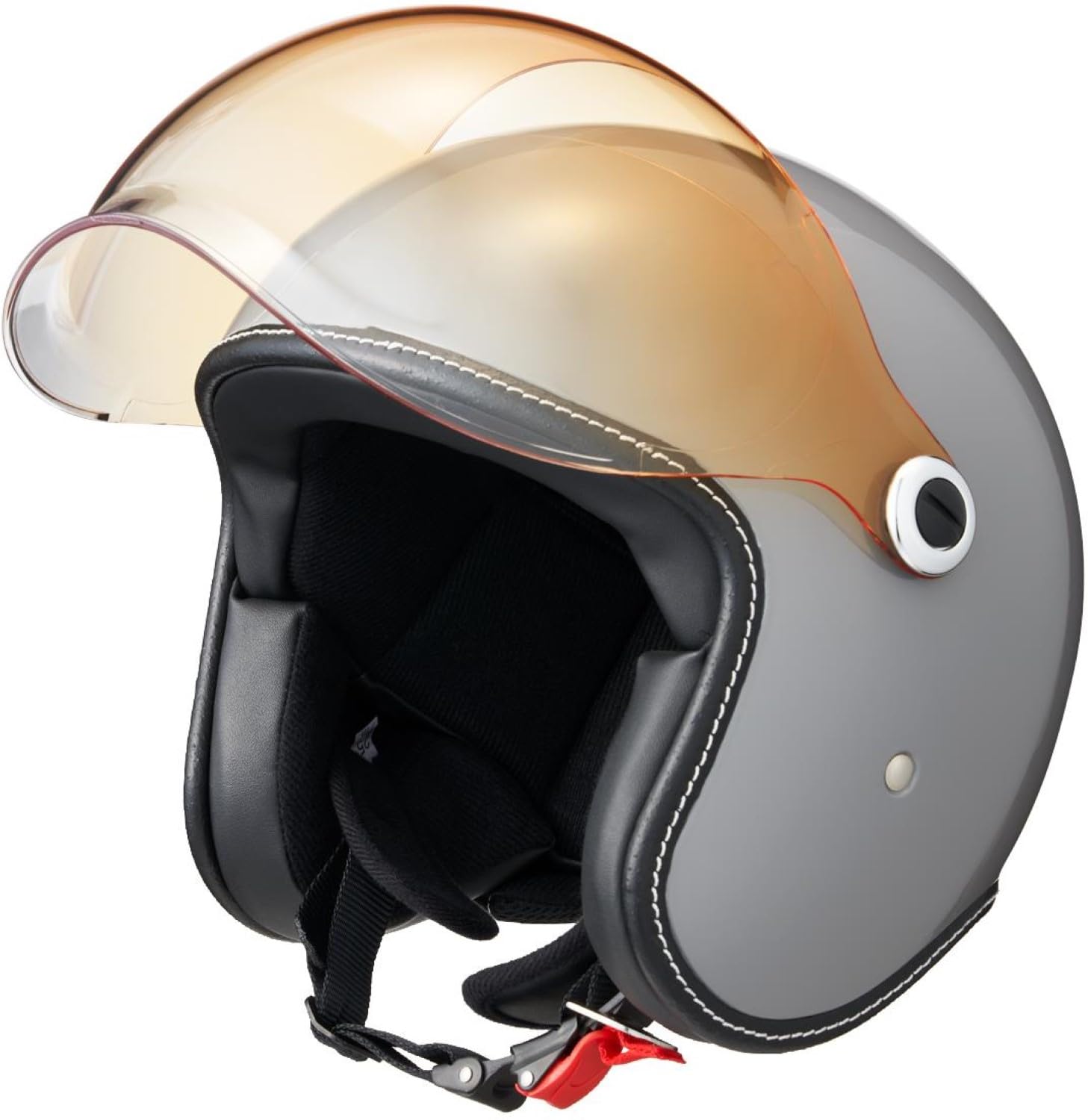 Amazon.co.jp: マルシン (MARUSHIN) バイク用 ジェットヘルメット MCJ6