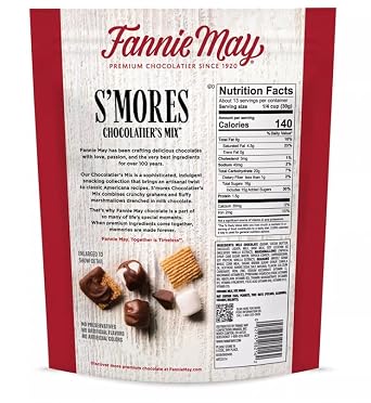 S'mores Chocolatier's Mix, Milk Chocolate Covered Graham Crackers and Marshmallows, 14 oz. (2Pack)