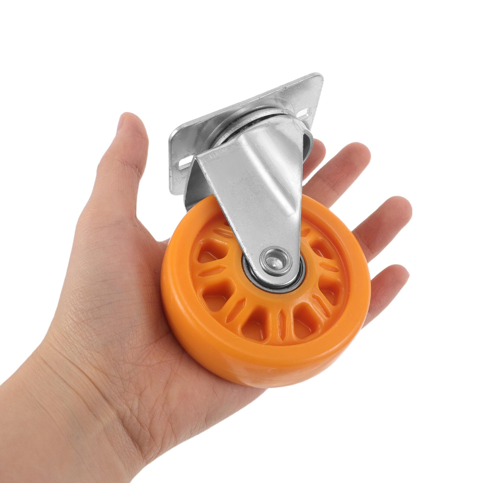 STOBAZA Tavola Meccanica Gialla per Riparazioni Auto Ruote Resistenti All’usura e Scorrimento Regolare in Nylon e Metallo per Officina Meccanica e Manutenzione Sotto Auto