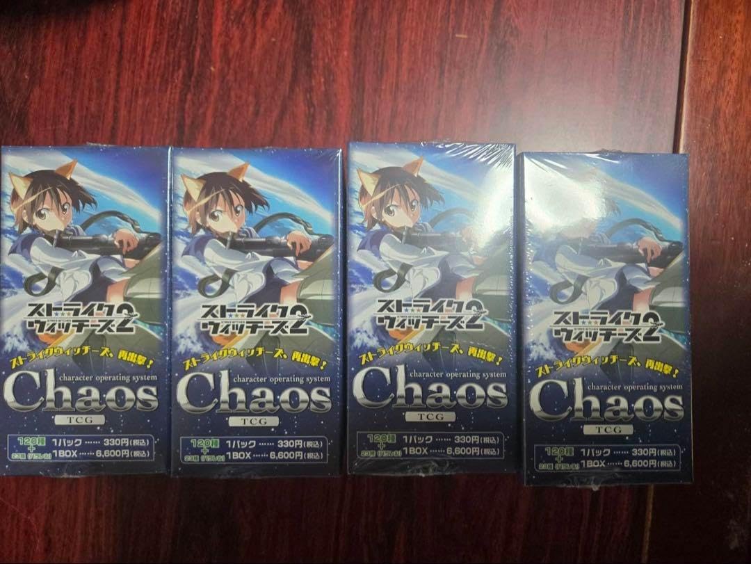 chaos 新品未開封 ストライクウィッチーズ2 20パック入 4box chaos 新品未開封 ストライクウィッチーズ2 20パック入 4box