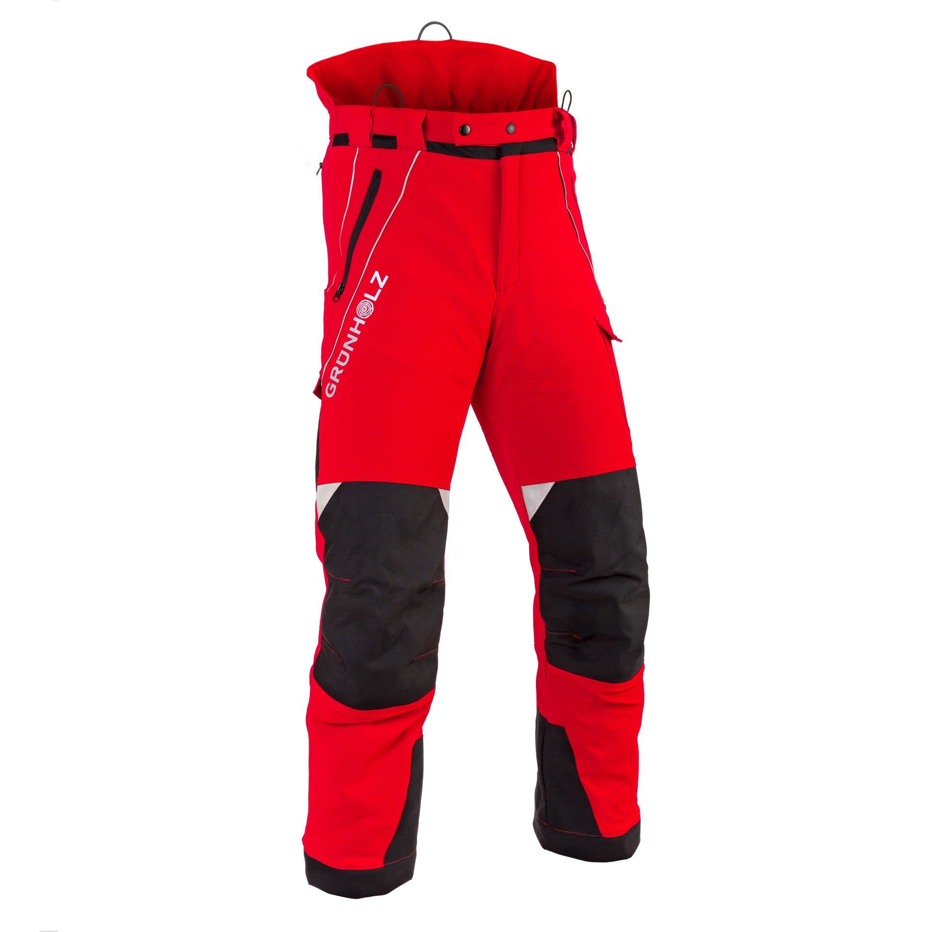 Pro³air Schnittschutzhose, Schnittschutzklasse 1 (20 m/s), Gr. 114, rot