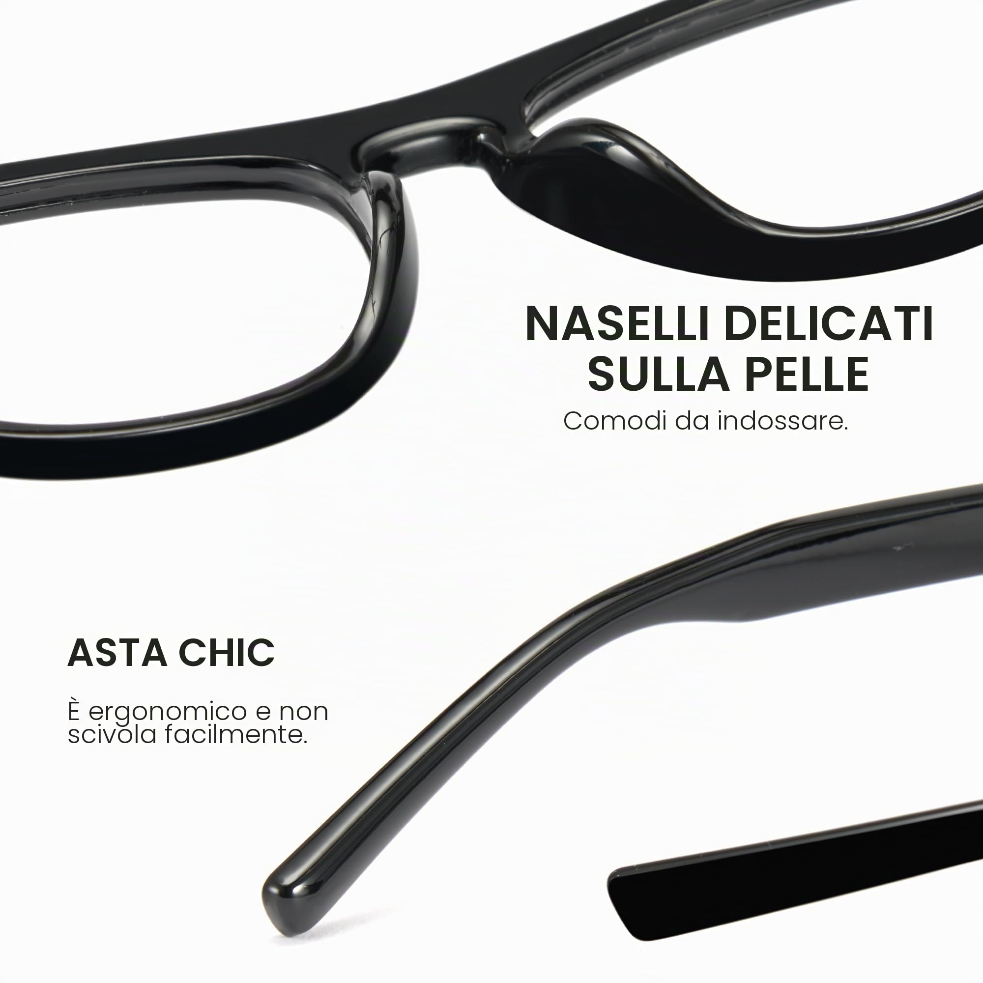 Cyxus Occhiali Luce Blu Uomo Donna Leggero Da Computer Retrò Occhiali Anti Mal di Testa Affaticamento Degli Occhi 8236