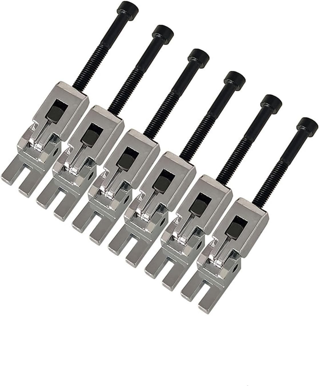 Floyd rose saddles,Floyd rose parts,6 pcs/set Dual Locking System Locking Saddle for Floyd Rose Guitar Vibrato Bridge with Saddle