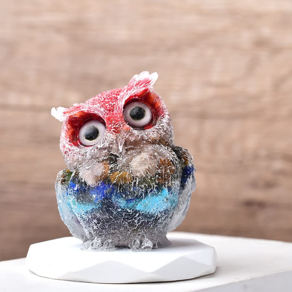 Artisanat d'animaux de hibou symbole de sagesse pour votre foyer