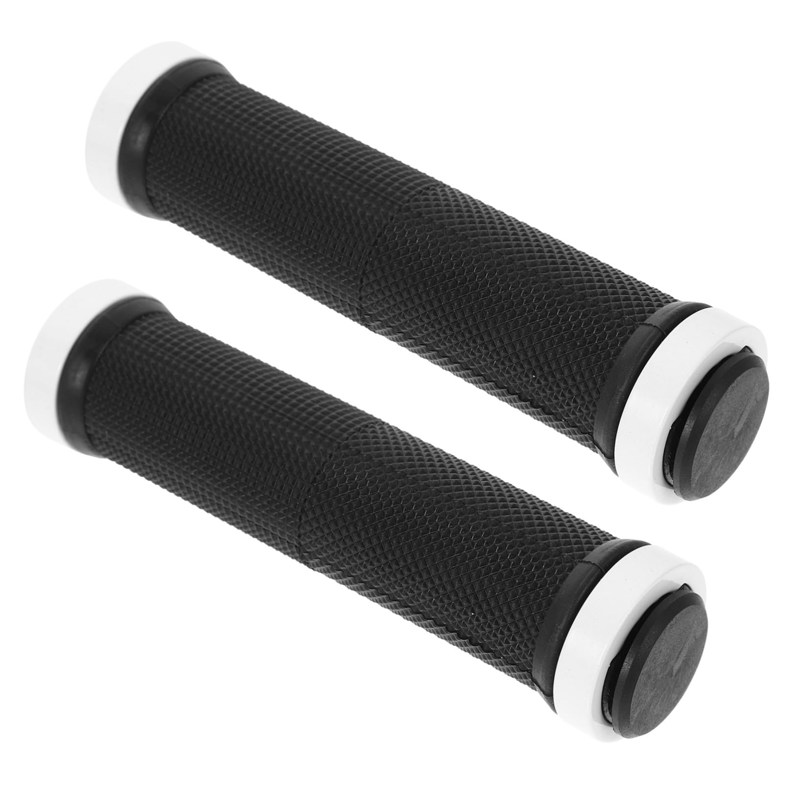 ibasenice Poignées De Guidon Vélo Antidérapantes Caoutchouc pour Vélos De Montagne Installation Facile Ergonomiques Et Durables Protection Optimale La Fatigue