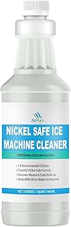 Nickel-Safe Ice Machine Cleaner & Descaler (1 Quart / 946 ml), Professional Descaling Solution for Commercial and Residential Ice Makers, Removes Scale & Mineral Build-Up, Compatible with Major Brands