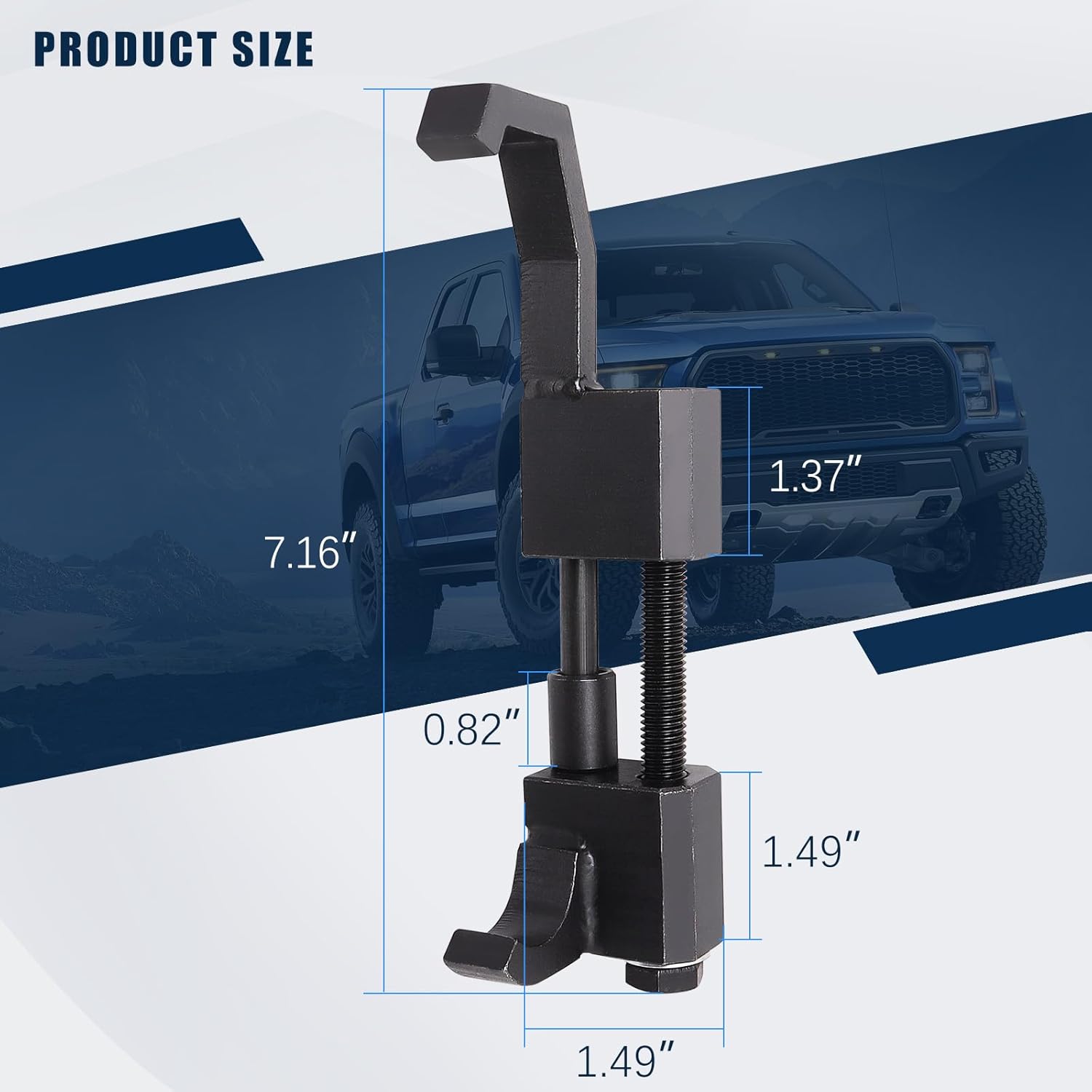 5460 Belt Tension Compressor Tool Kit – Heavy Duty Serpentine Belt Tensioner for Automotive Repair