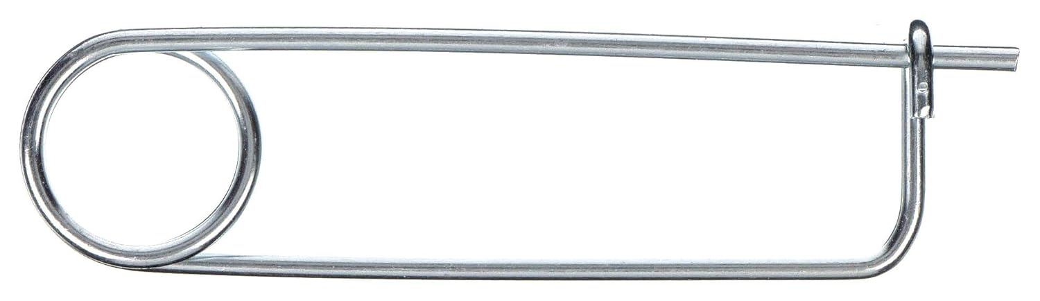 25-07, SafetyPin, Zinc, 0.148x3 3/4, Sq, Pk10