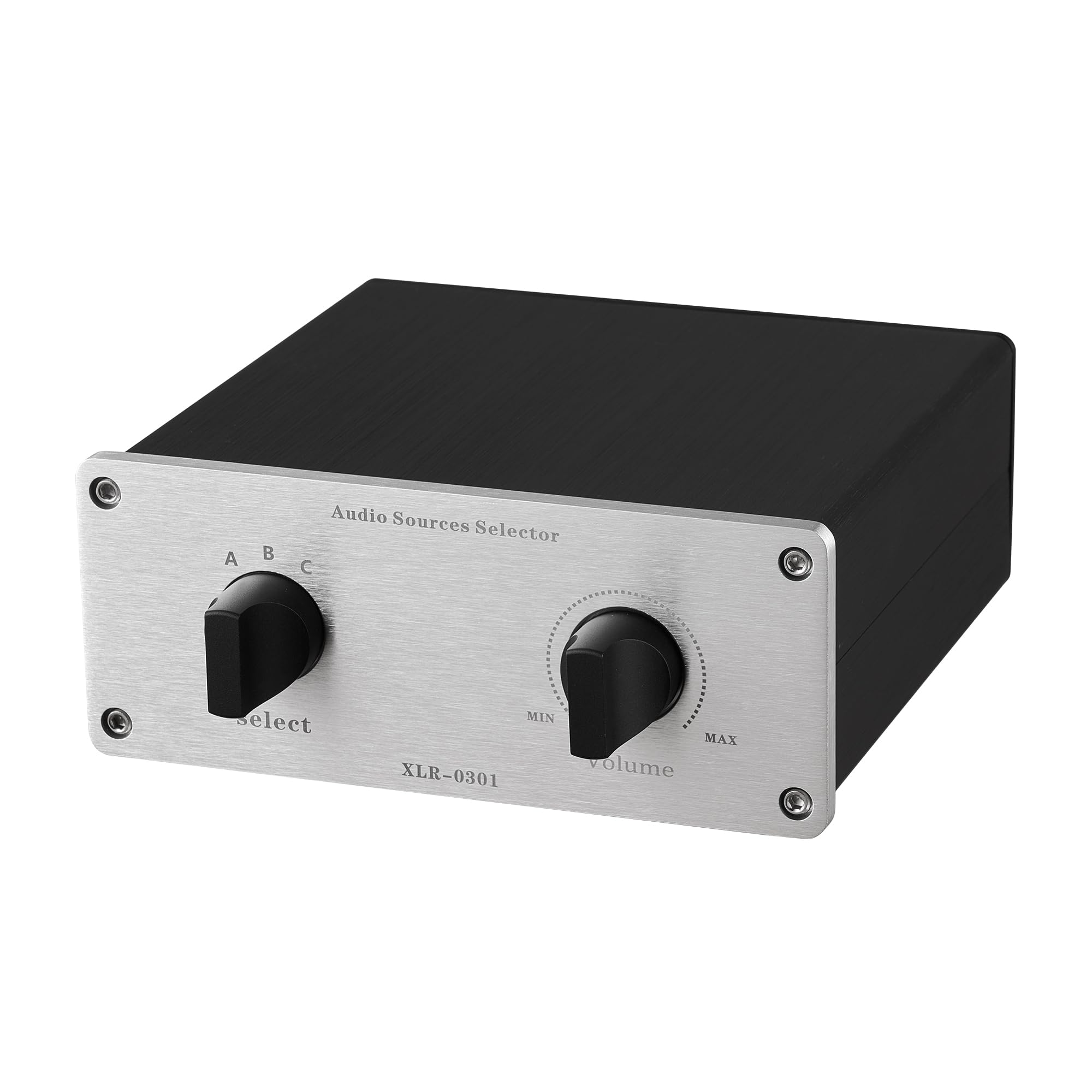 Balanced Audio Selector 1 To 3 XLR Audio Switch - 3-Channel Passive ...