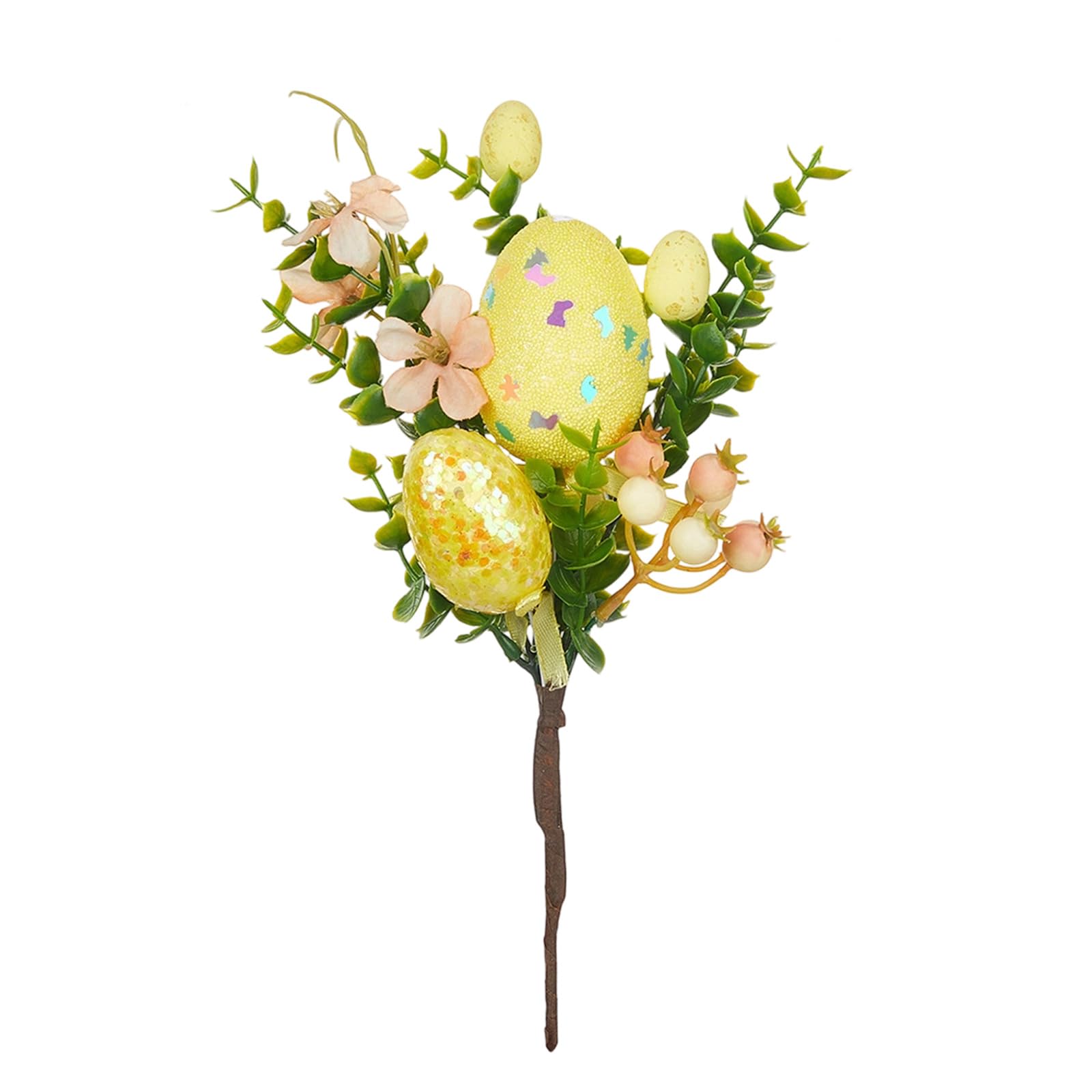 Snorvixre Time Foam Silk Flower Easters Berries Sprigs Decors Centerpieces for Festival Atmospheres in Living Space Easters Decors