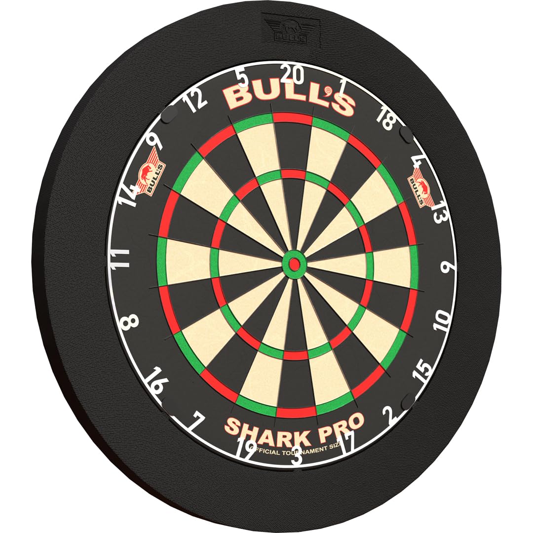 Bull's EP Surround Cible de fléchettes monobloc 60 x 59 x 4,5 cm Ajustement universel, durable et facile à installer, idéal pour les professionnels et les débutants