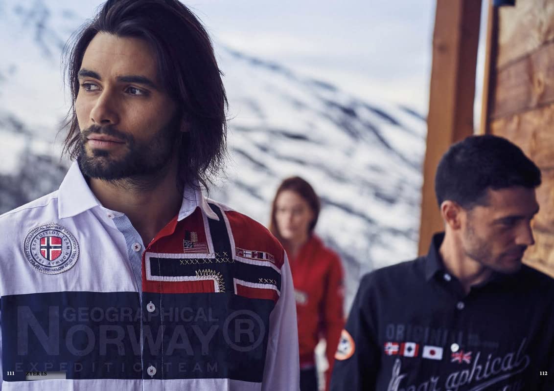 Geographical Norway Kidney - Polo Algodón con Logo para Hombre - Camisa Fit Comodidad - Camiseta Bordado Transpirable Manga Corta - Camisetas Cuello Clasico Casual - Regalo Ideal Hombres