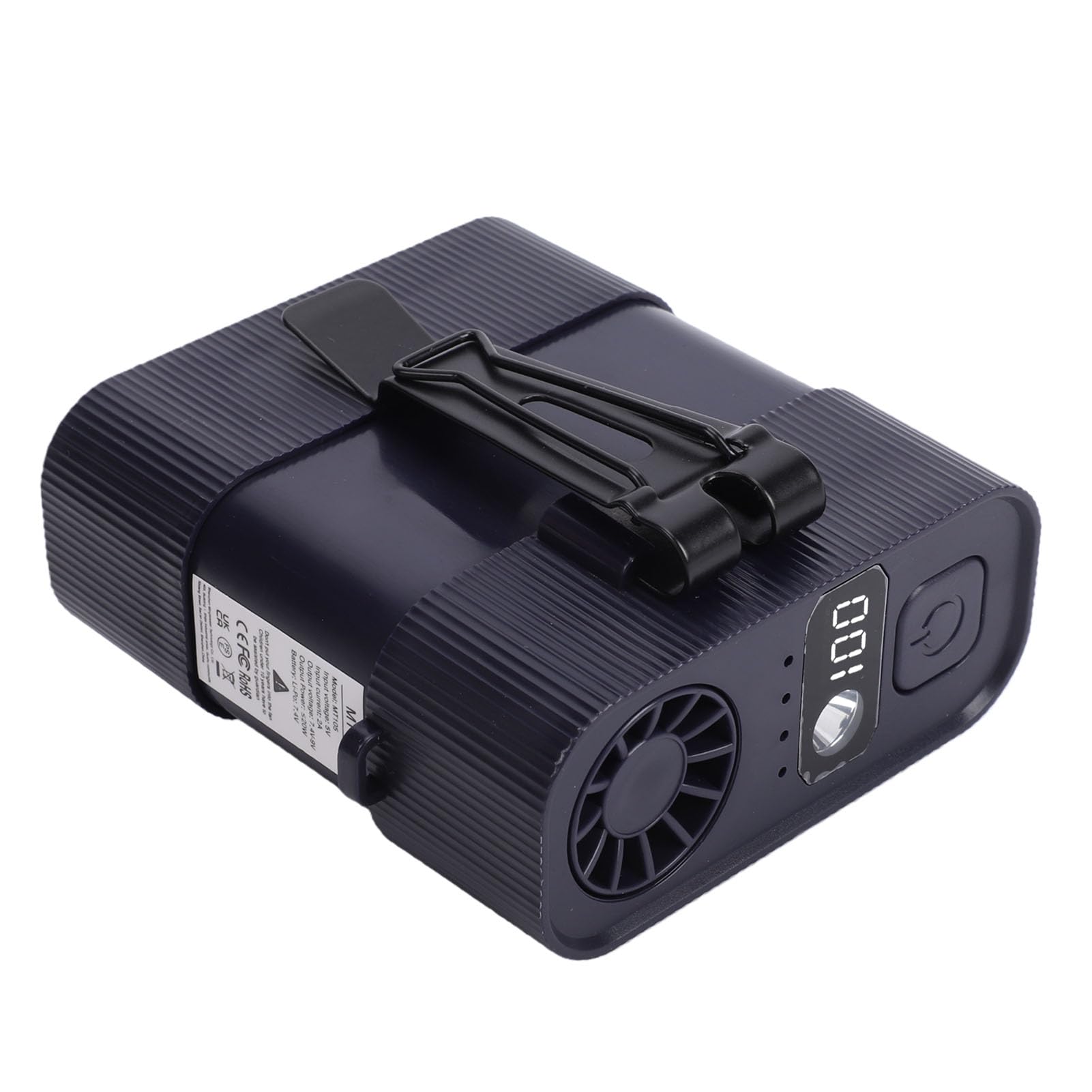 Ventilatore Portatile con Batteria Ricaricabile per Campeggio