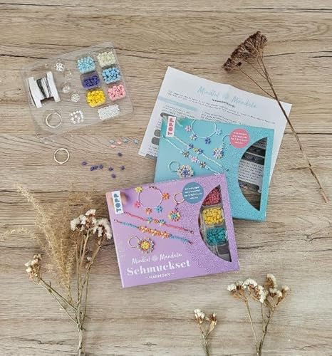 Frech Mindful Mandala - Schmuckset Harmony. Mit Anleitung und Material für fünf Schmuckstücke