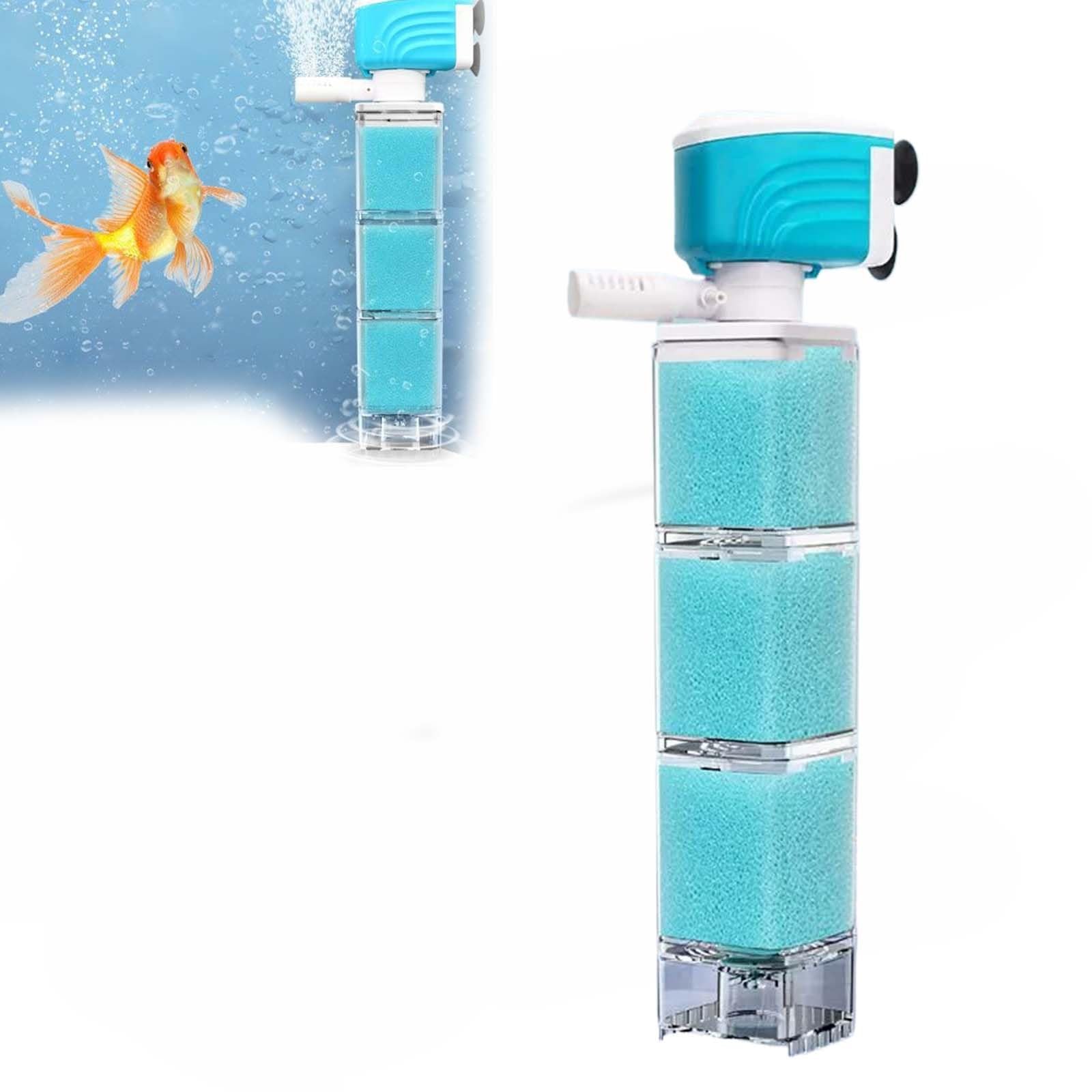 Sistema de filtro de acuario, bomba sumergible para pecera, funcionamiento silencioso, filtración automática de bajo consumo