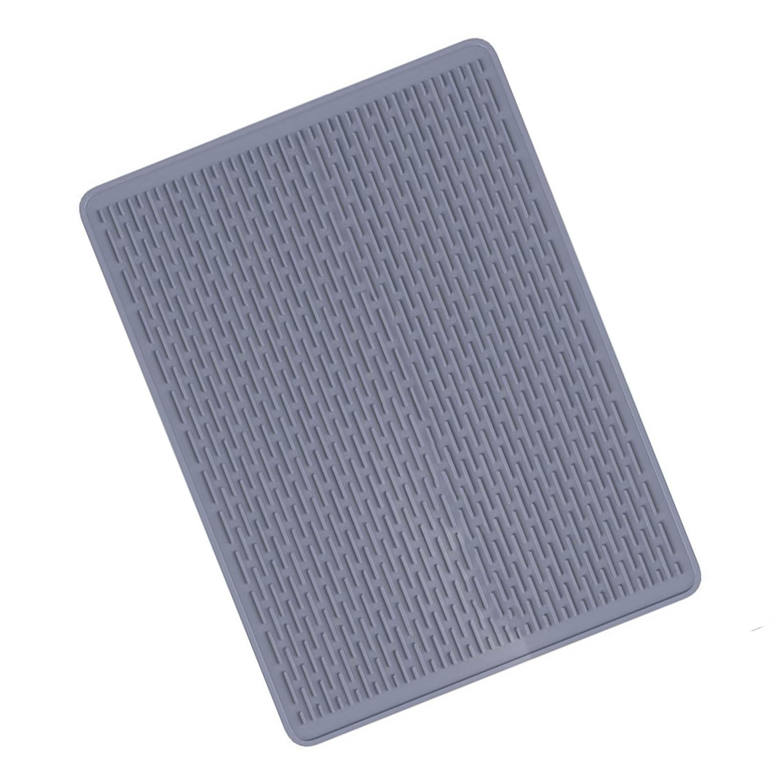 Tovaglietta in silicone per animali domestici, ciotola per cibo e acqua, organizzazione rapida, design pieghevole, vassoio extra large per alimenti per animali domestici