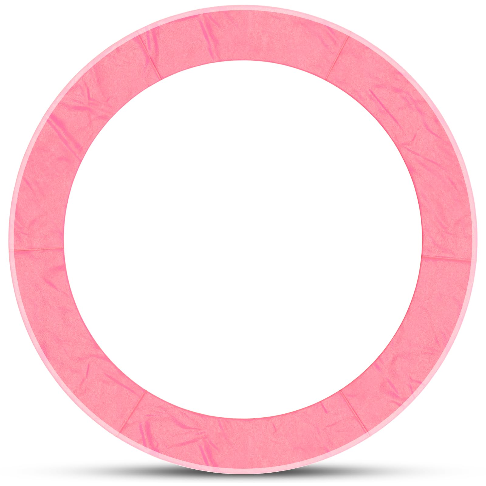 AOTOB Trampoline Safety Pad, 14ft Universal Replacement Trampoline Spring Cover, Edge Cover Springs Protection Pad, Exercise Play Comfortable, Water-Resistant (Pink, 14FT)