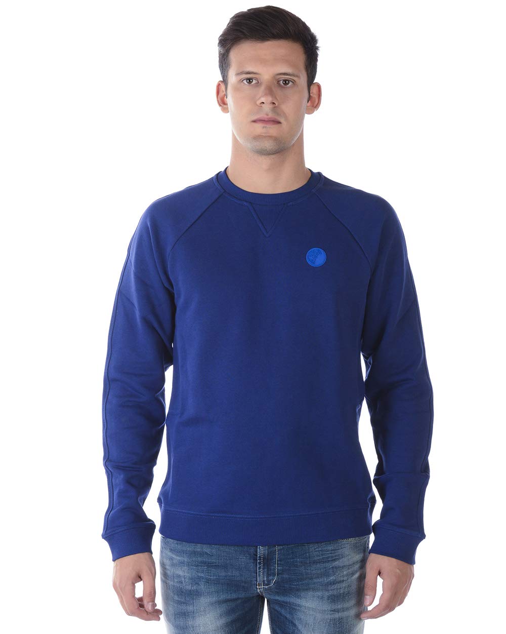 Versace Men's Blue Sweatshirts, M, Sweatshirt Hoodie