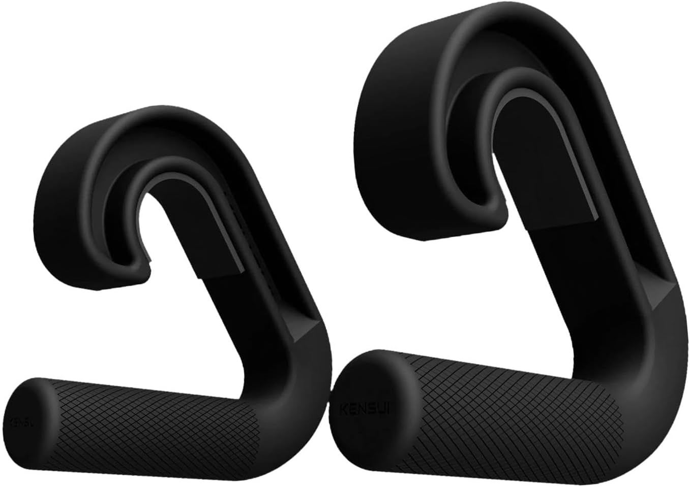 Harilla 2 x pull-up handles handle attachment double D fitness handles for gyms 90 degree hook pull-up handles neutral handle for pull-up bars barbells cable pull attachment