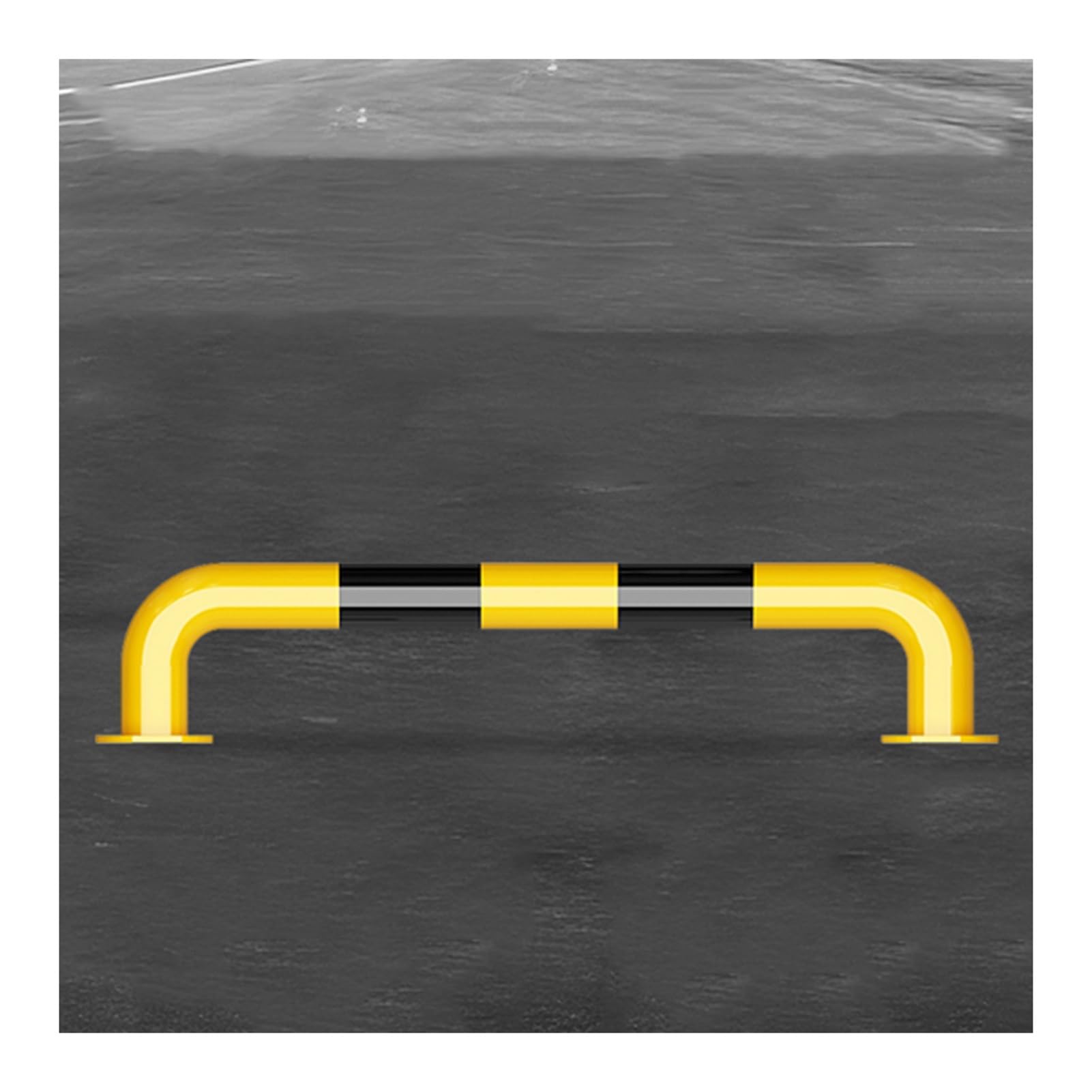 Barrières anti-collision en forme de U et bornes de stationnement haute visibilité pour mur de garage et protection du véhicule