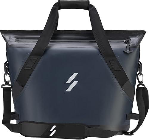 ROCKBROS Bolsa térmica suave con aislamiento de mano, enfriador de lados suaves, 22L, a prueba de fugas, bolsa enfriadora para campamento,