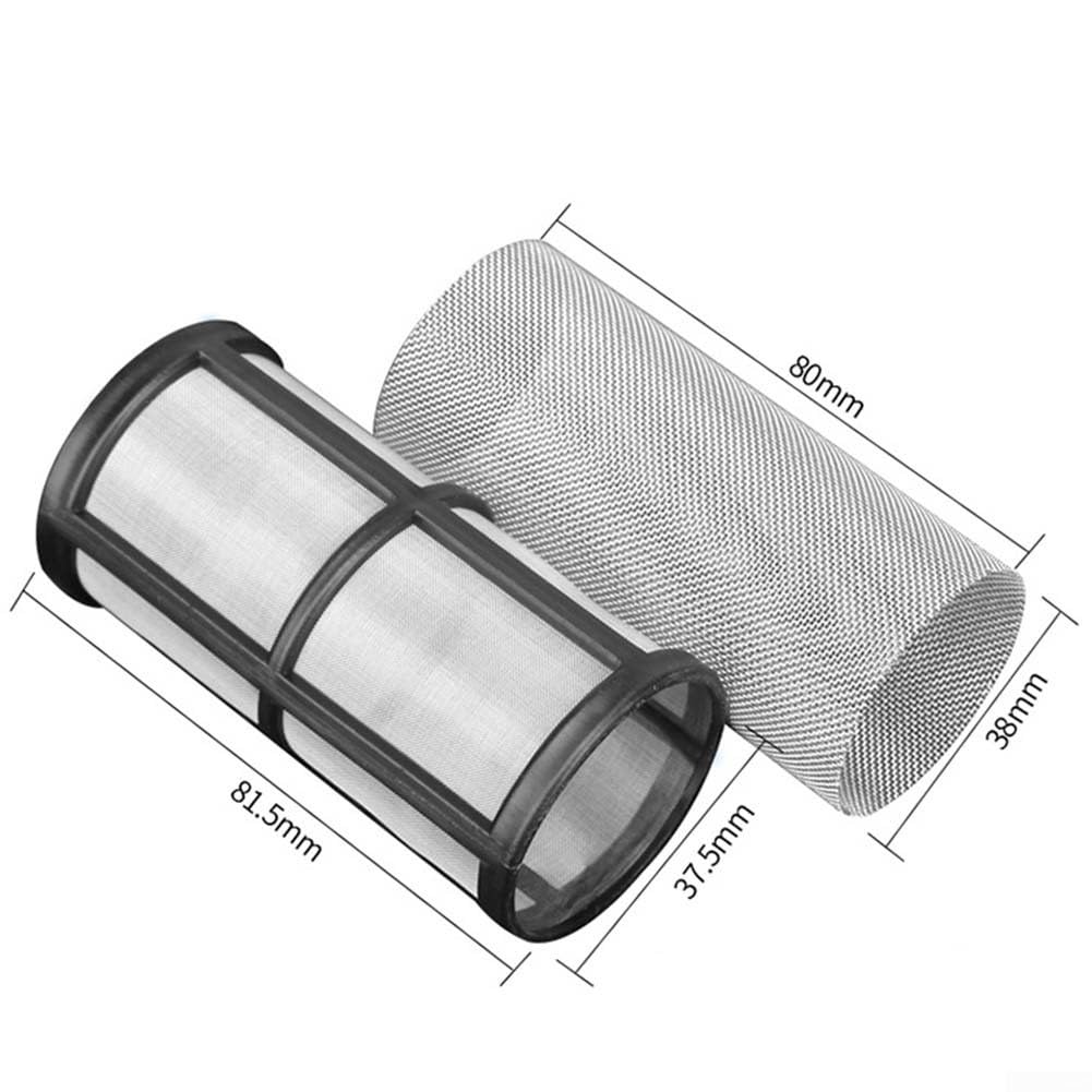HpLive Gartenschlauch Filter mit 80 Mesh Edelstahlsieb DN15 1/2 Zoll Anschluss Hochdruckreiniger Wasserfilter für Gartenbewässerung