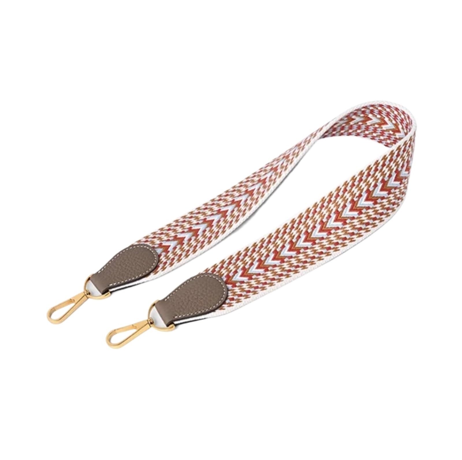 Correa para Bolso Ajustable Correa de Lona 5 cm Ancho, Adecuada for Bolso, Correa for Hombro, Material Cuero Cruzado Diagonal(Silver,120CM)